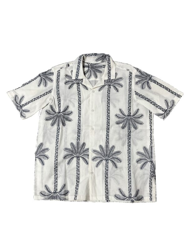 Cotton Handwork Oversized Shirt 'Dariya-Kinara'