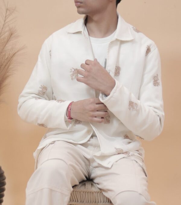 Jardosi Embroidered Winter Jacket ‘Sparsh’