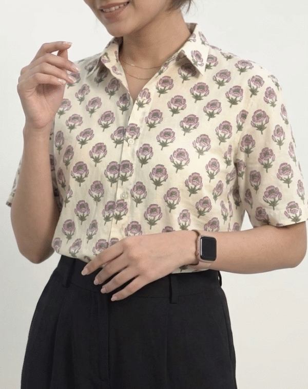 Oversized Cotton Unisex Shirt ‘Tejas’