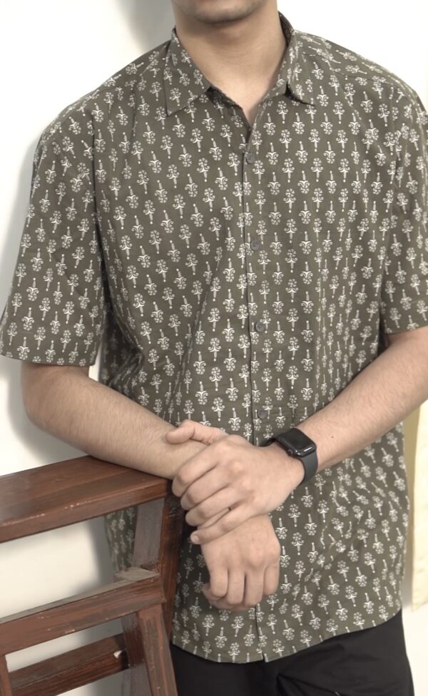 Oversized Black Cotton Shirt ‘Ehsaas’